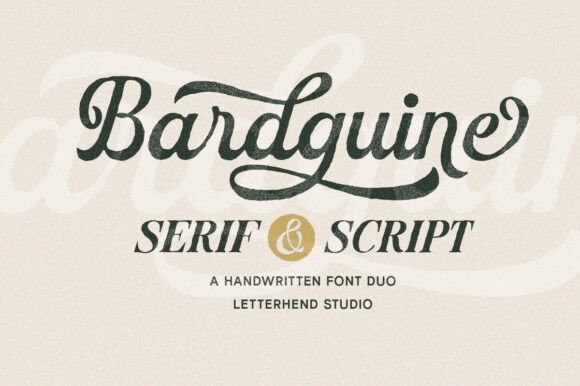 Bardguine Serif Script Duo Font Review