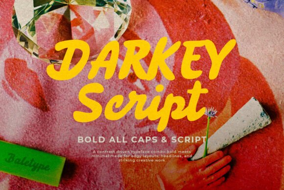 Darkey: A Bold Handwritten Font for Branding