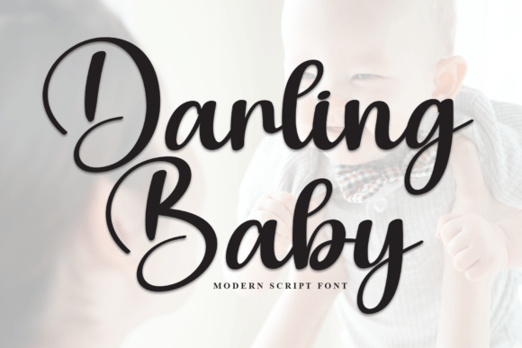 Darling Baby Font for Editorial Design