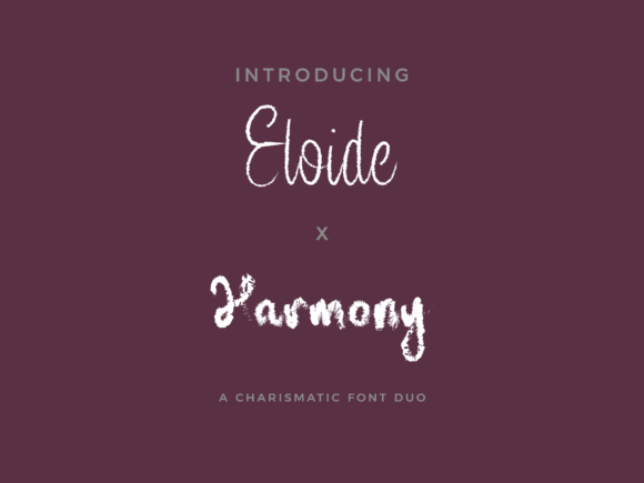 Eloide X Harmony Duo: A Typeface for Editorial Grace
