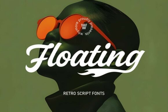 Floating Script: A Bold Typeface for Modern Branding