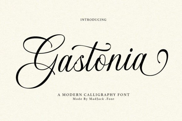 Gastonia Script: A Premium Typeface for Elegant Branding