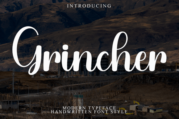 Grincher: The Elegant Script Font for Handmade Brands
