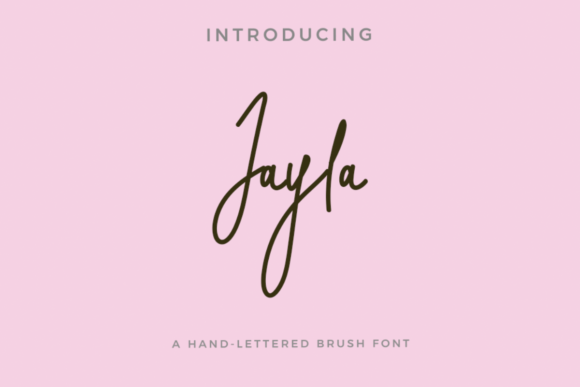 Jayla: The Script Font That Elevates Brand Identity