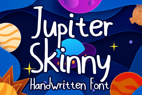 Jupiter Skinny: The Playful Font for Bold Campaigns
