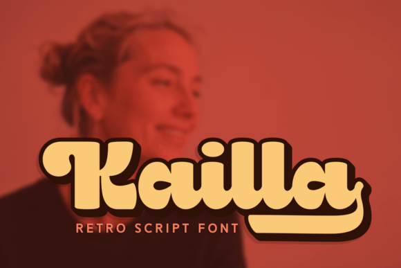 Kailla: A Retro Script Font for Editorial Design