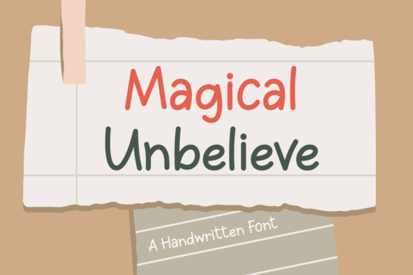 Magical Unbelieve Font: A Designer's Take on Whimsical Branding