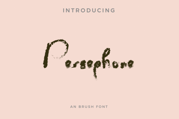 Persephone: A Script Font for Brand Identity