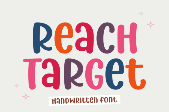 Reach Target: The Handwritten Font for Scroll-Stopping Marketing